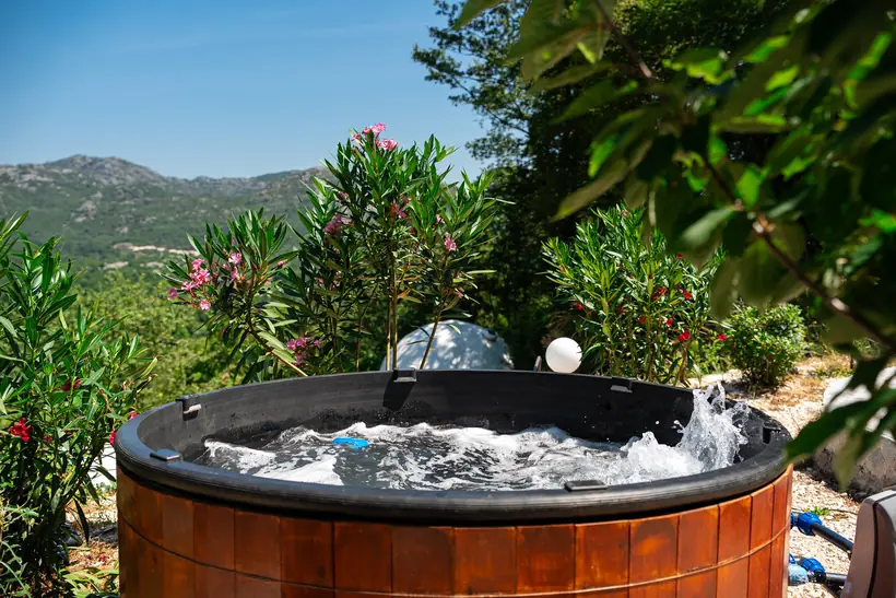 Transparent Sky Dome with mountain views at Zen Relaxing Village
