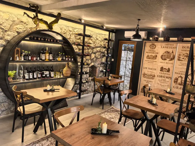 Inside the Đuraš Vineyard cellar