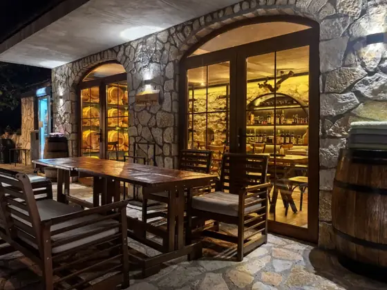 Đuraš vineyard tasting room at Zen Relaxing Village